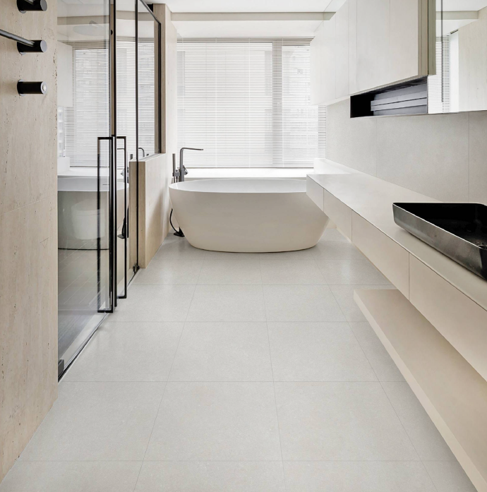 TERRA White 601 - Porcelain Tiles (600*600)