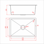 ELEMENT Single Bowl Sink