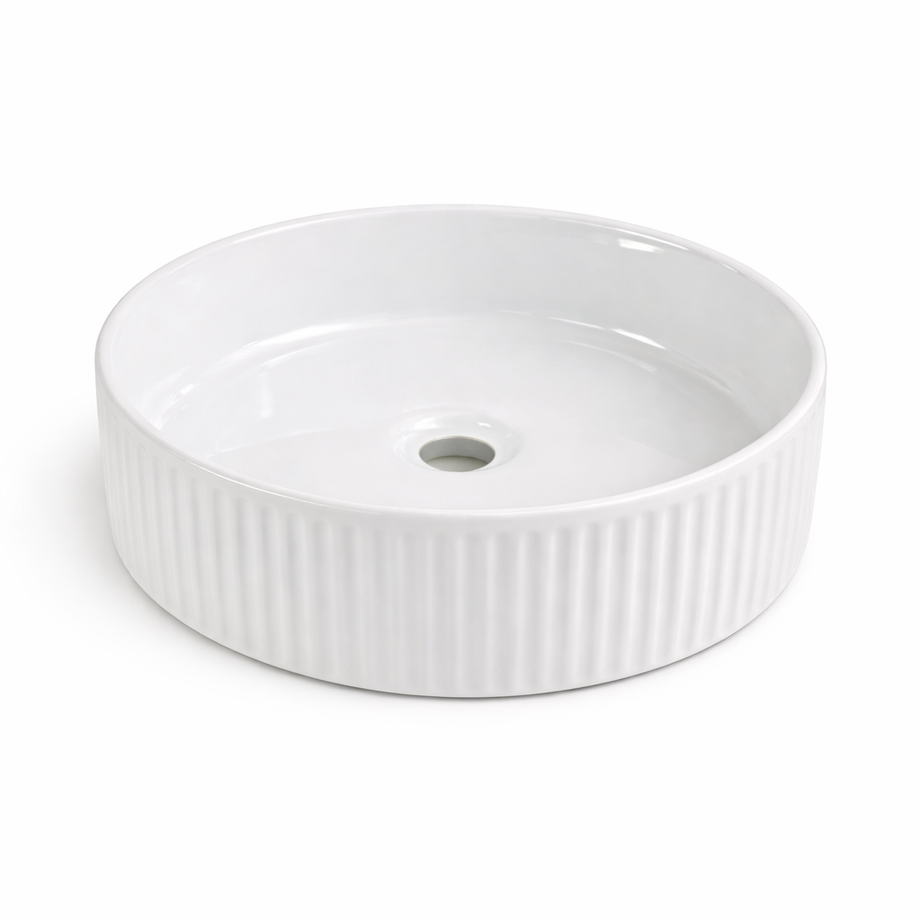 FORMA Ribbed Round Basin – BSN08 (6513)