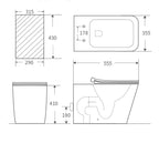 VISTA Wall-Hung Toilet - Washdown