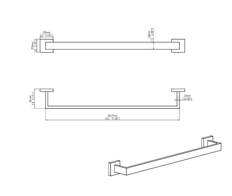 VECTOR Towel Bar