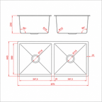 ELEMENT Double Sink
