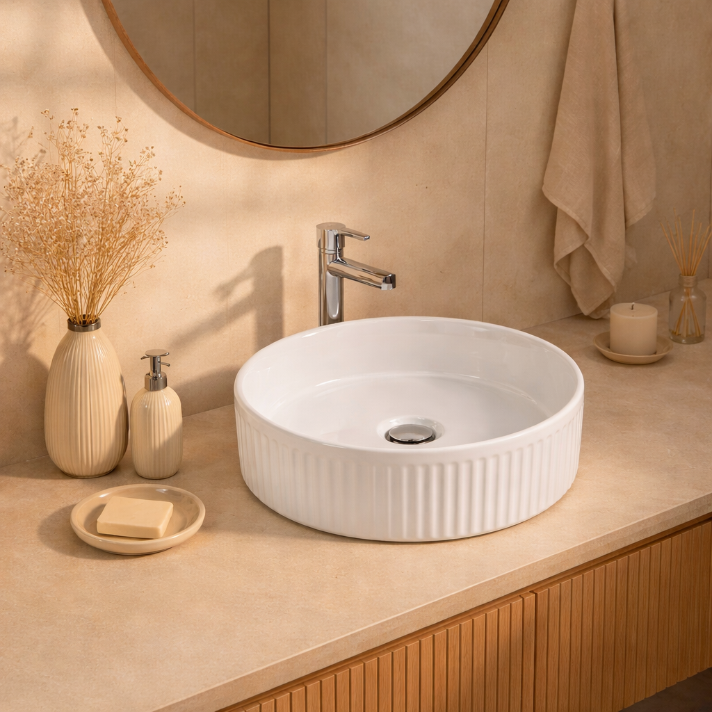 FORMA Ribbed Round Basin – BSN02 (2772A)
